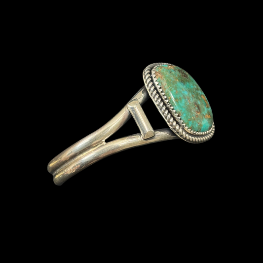Royston Turquoise Sterling Silver Bracelet by Jeanette Dale
