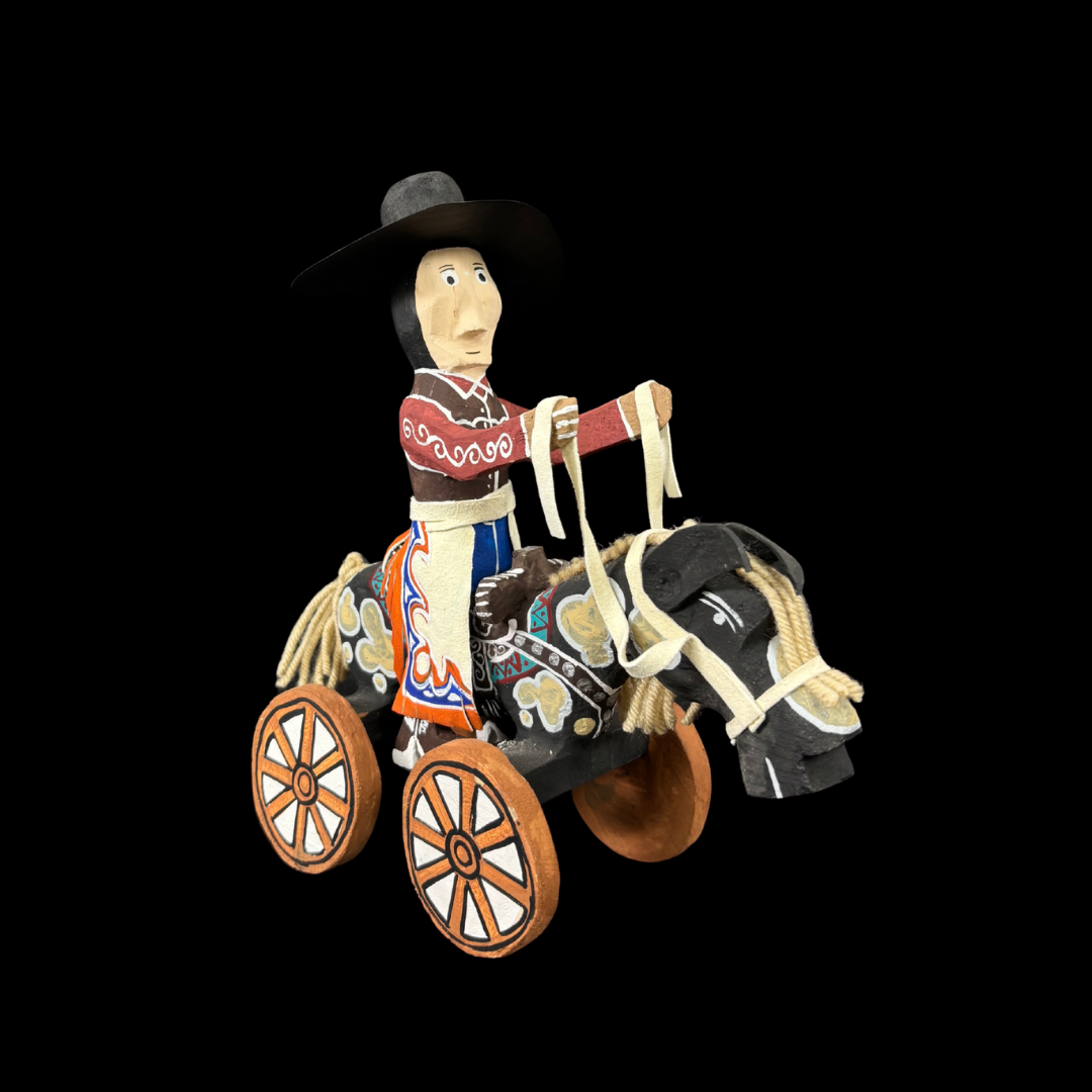 Black Stallion Wrangler by Delbert Buck