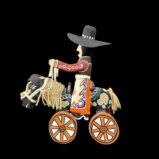 Black Stallion Wrangler by Delbert Buck