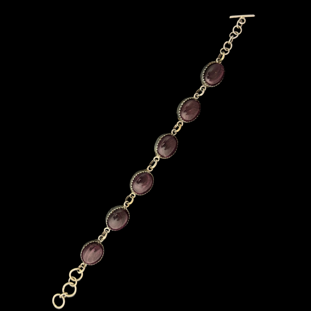 Spiny Oyster Link Bracelet by Nelson Morgan