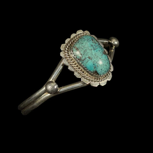 Morenci Turquoise Bracelet by Nelson Morgan