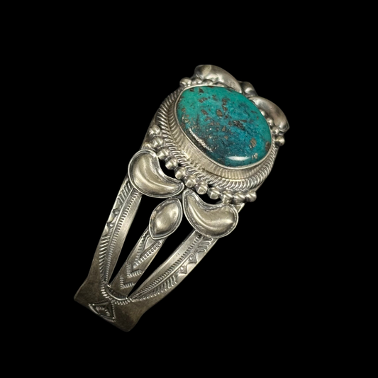 Ithica Peak Turquoise Bracelet by Stanley Parker