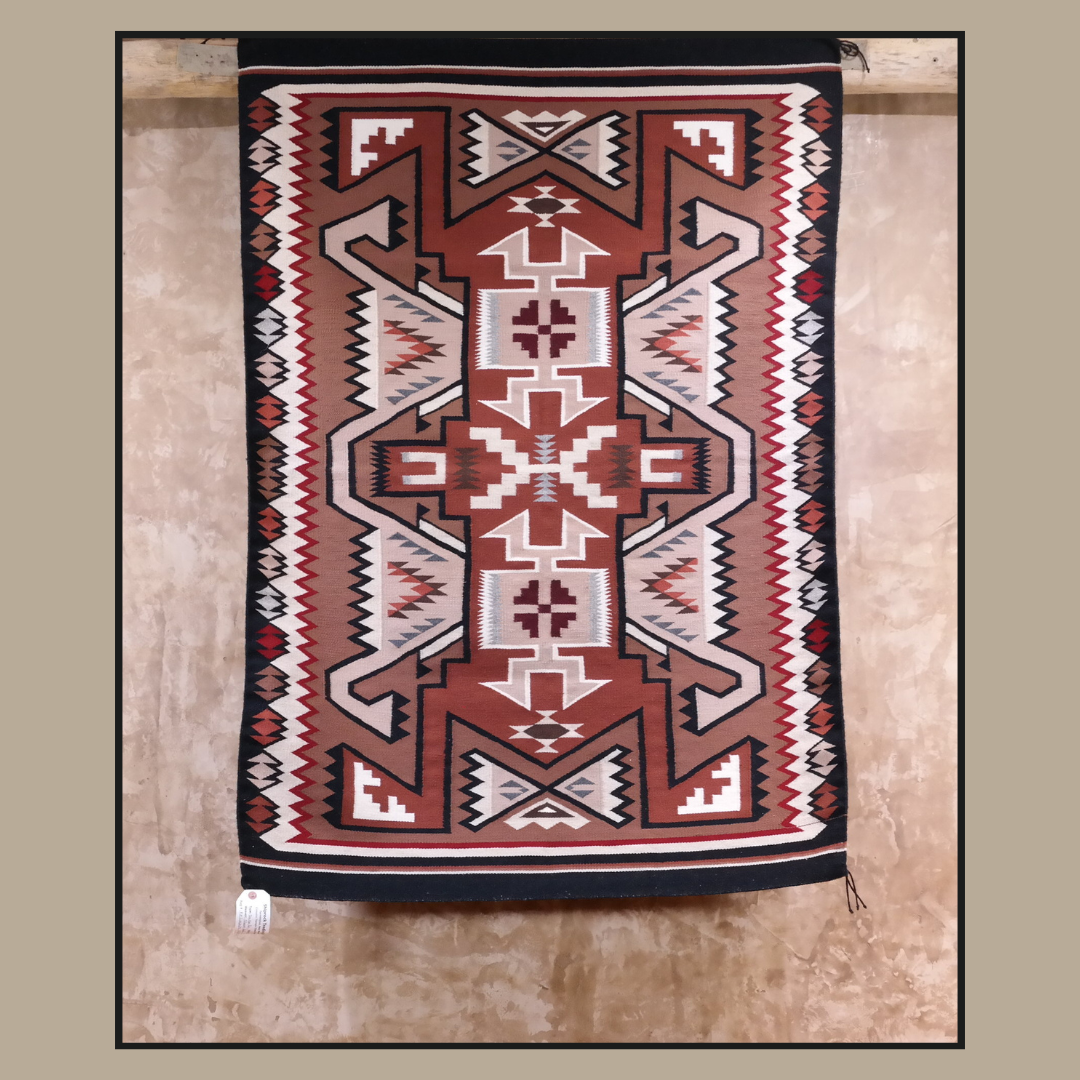 Navajo Teec Nos Pos Rug by Sharon Bahe – 60” x 42”