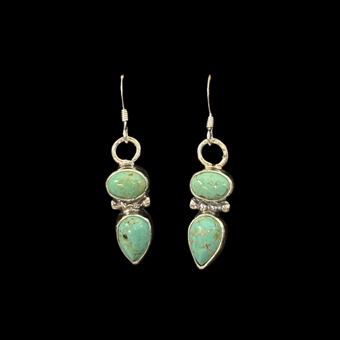 Turquoise & Sterling Silver Earrings