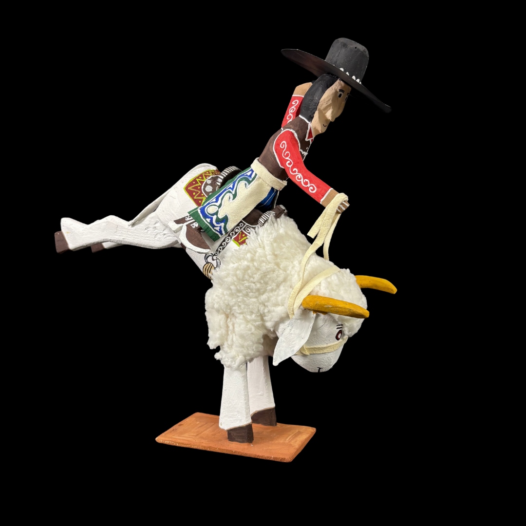 White Buffalo Wrangler by Delbert Buck