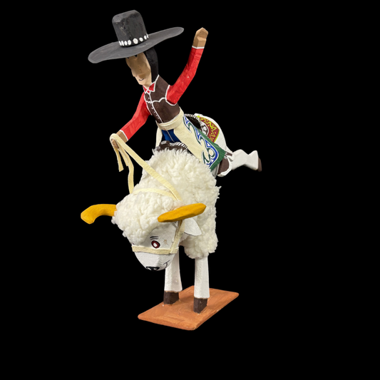 White Buffalo Wrangler by Delbert Buck