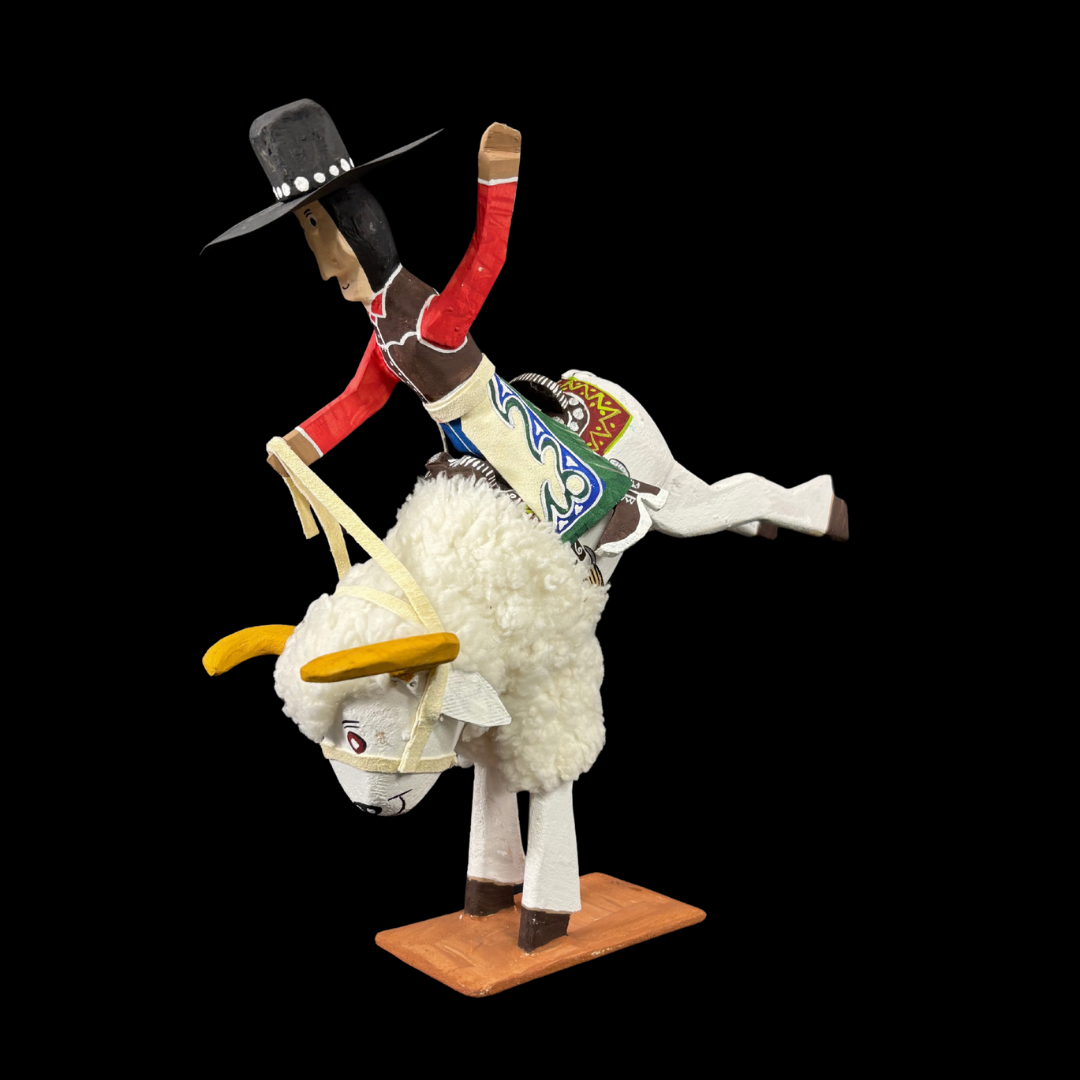 White Buffalo Wrangler by Delbert Buck