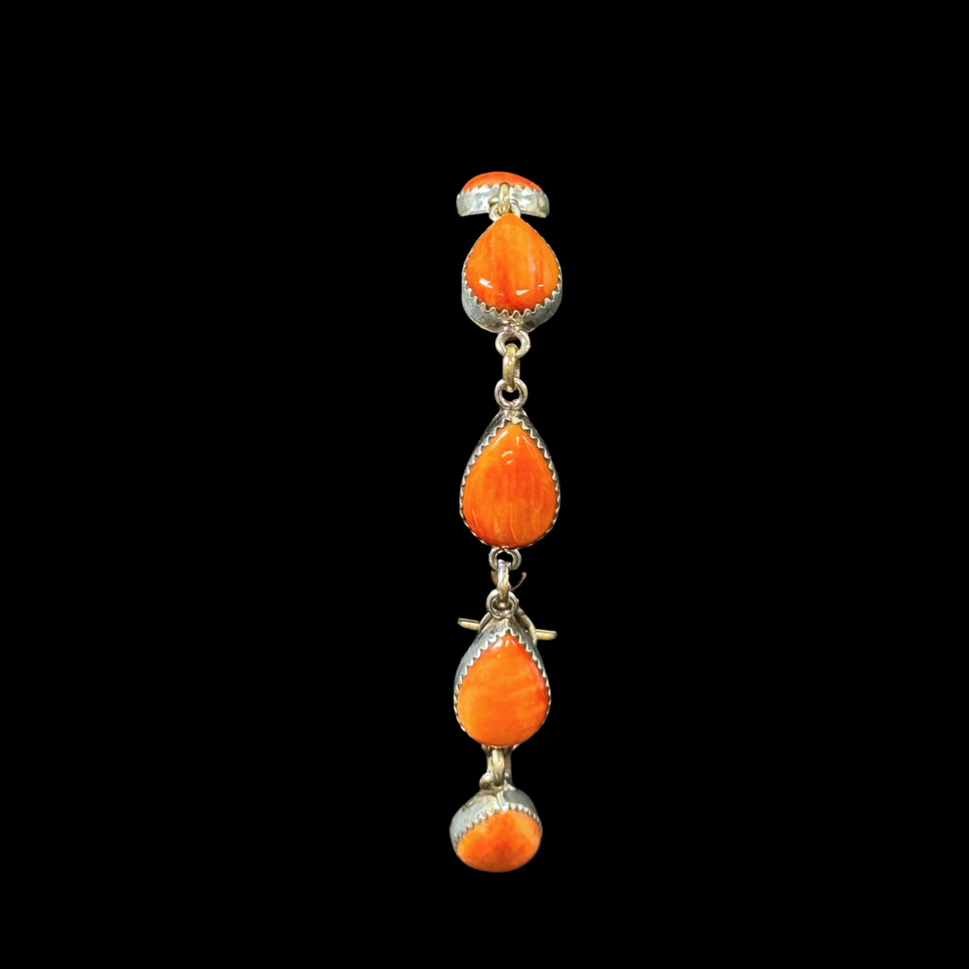 Spiny Oyster Link Bracelet by Nelson Morgan