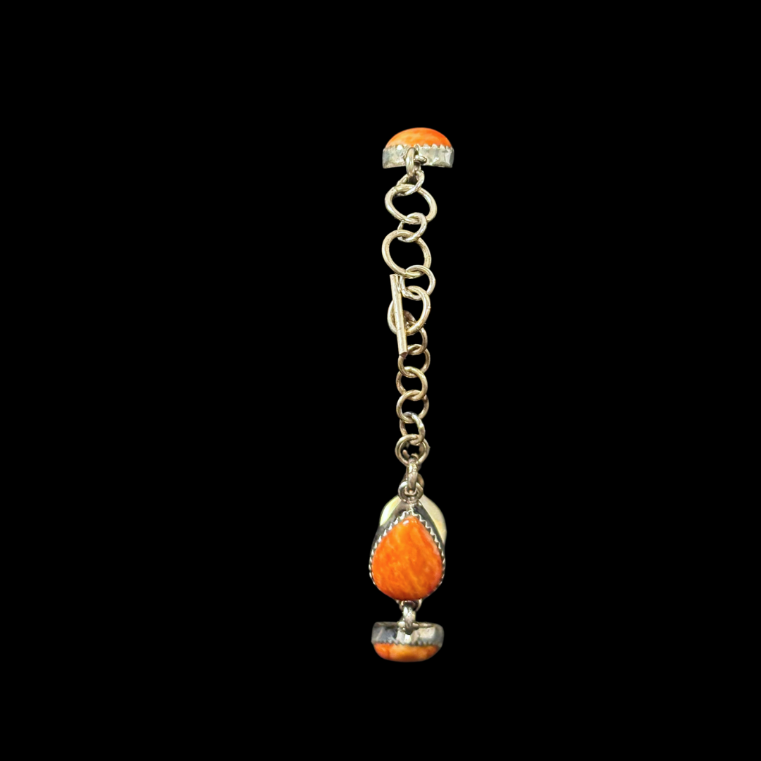 Spiny Oyster Link Bracelet by Nelson Morgan