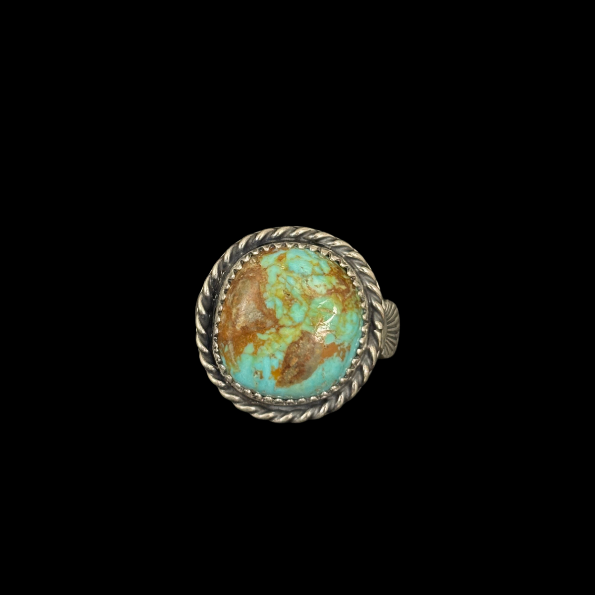Royston Turquoise & Sterling Silver Ring by Jeanette Dale