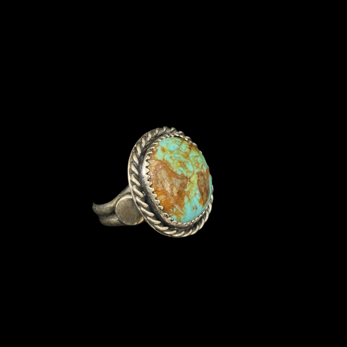 Royston Turquoise & Sterling Silver Ring by Jeanette Dale