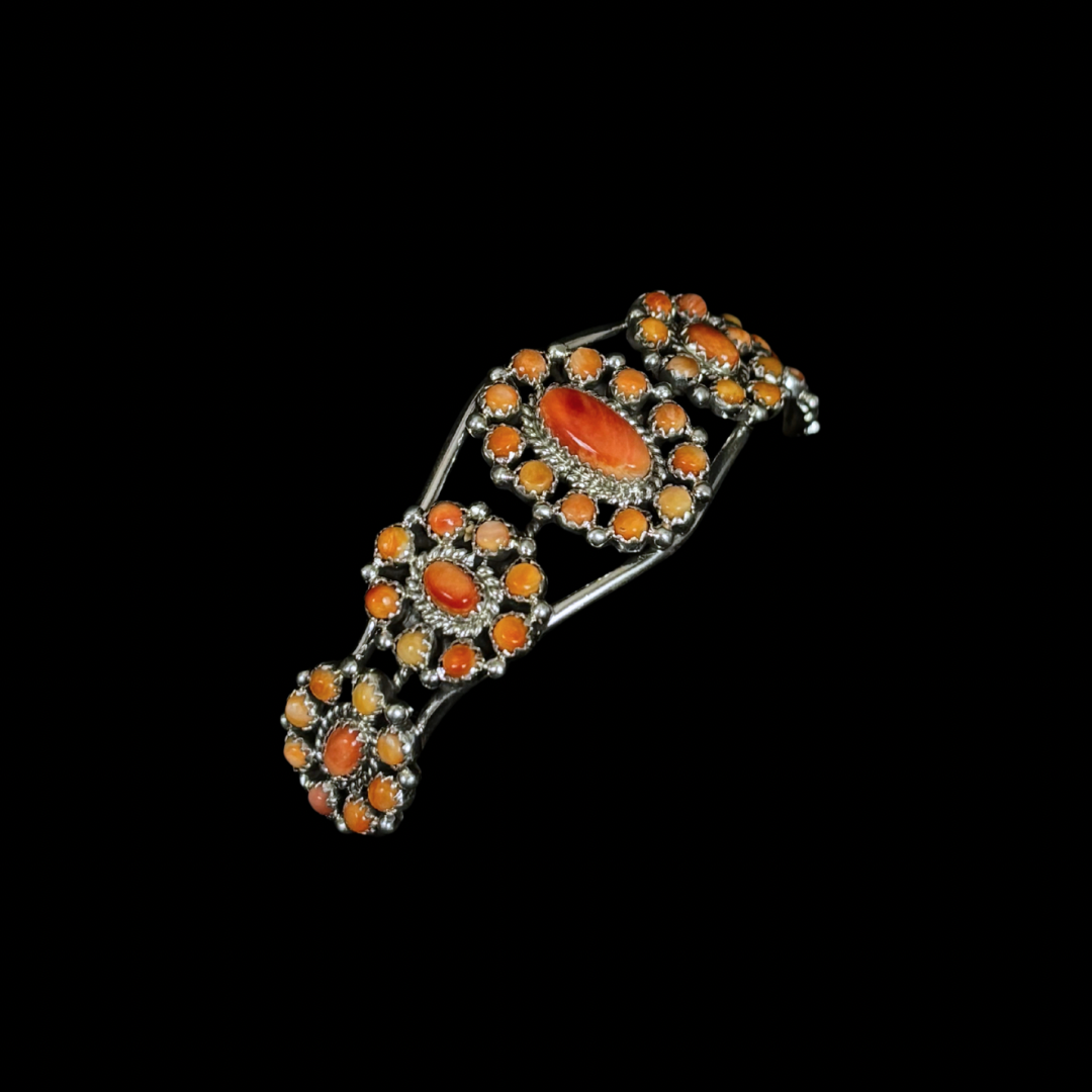 Spiny Oyster Cluster Bracelet