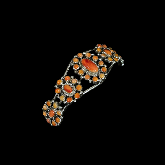 Spiny Oyster Cluster Bracelet