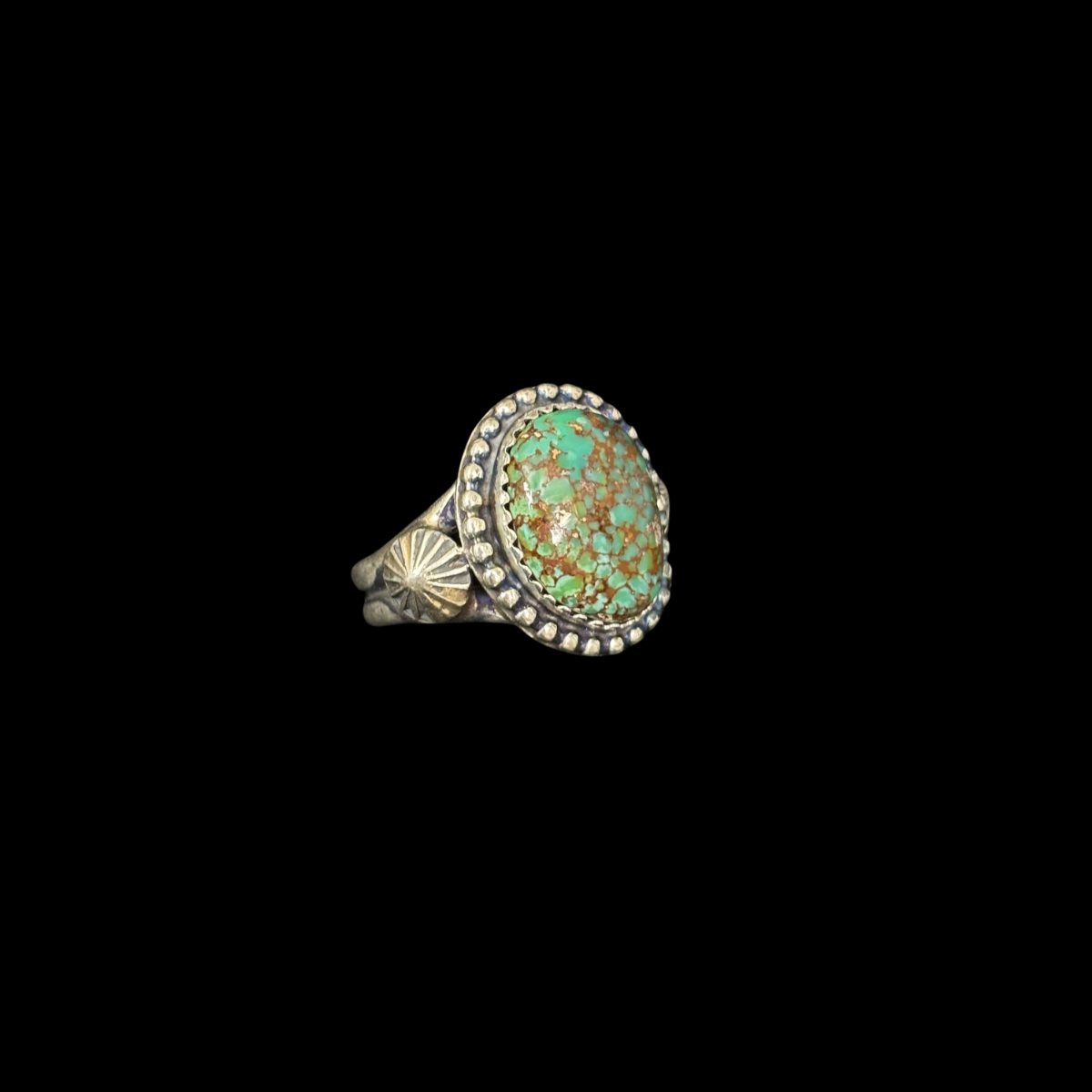 Royston Turquoise & Sterling Silver Ring by Jeanette Dale