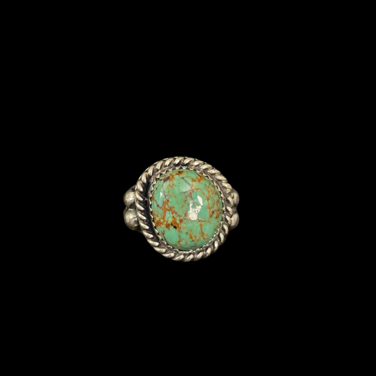 Royston Turquoise & Sterling Silver Ring by Jeanette Dale