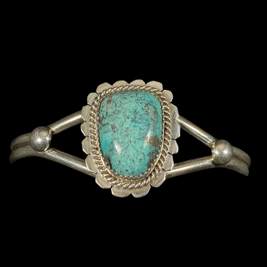 Morenci Turquoise Bracelet by Nelson Morgan