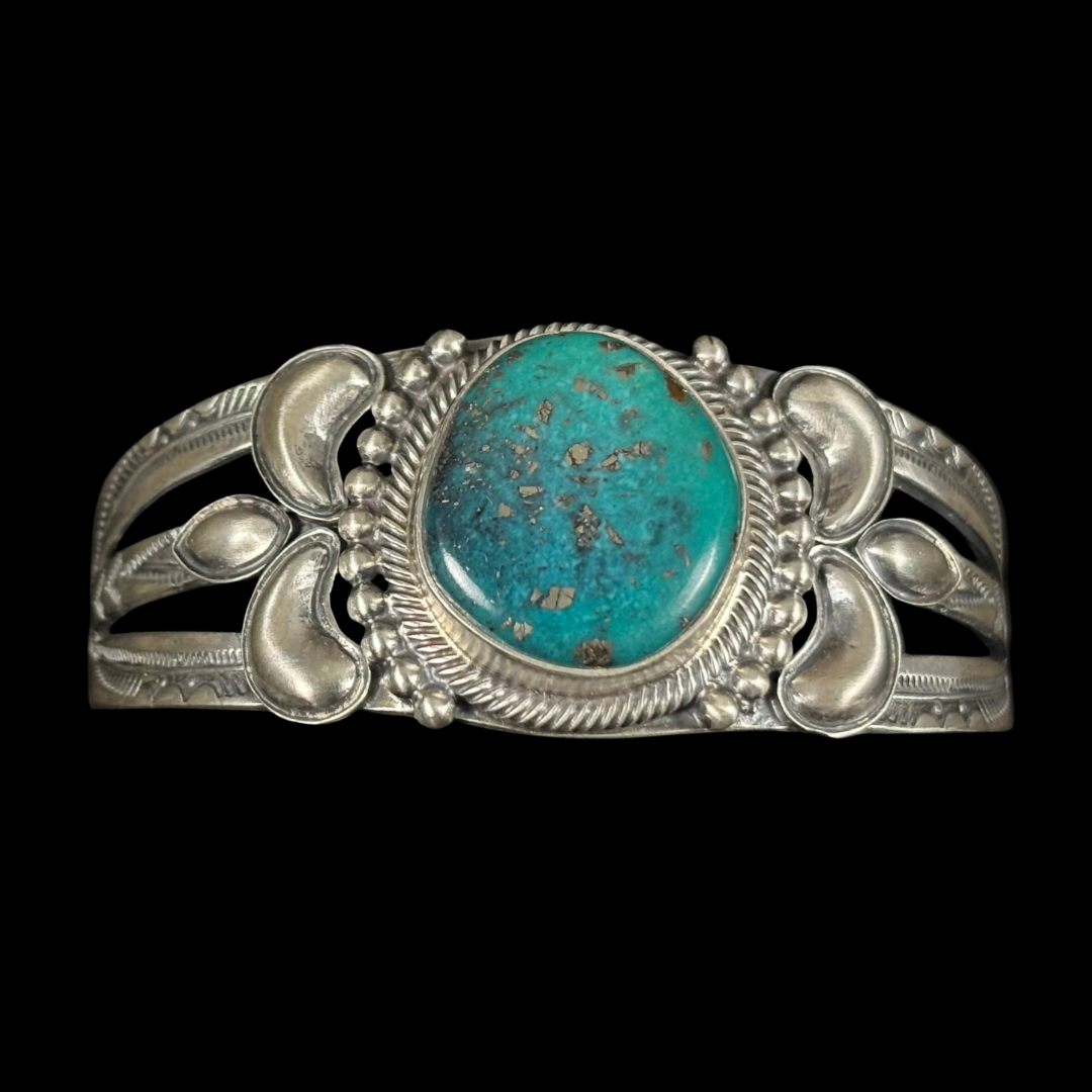 Ithica Peak Turquoise Bracelet by Stanley Parker