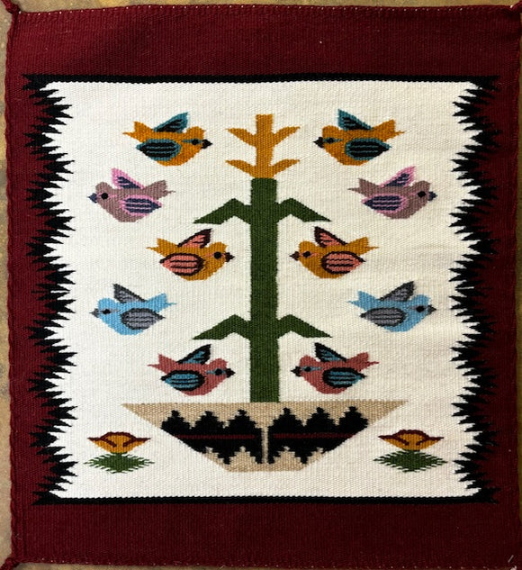 Navajo Bird Pictorial Rug