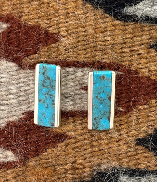 Jimmy Poyer turquoise post earrings