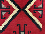 Navajo revival style rug