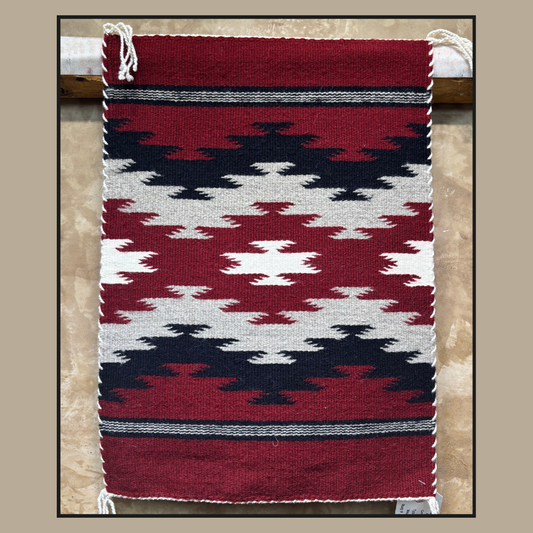 Navajo Ganado Rug by Millicent Platero | Handwoven Native American Textile