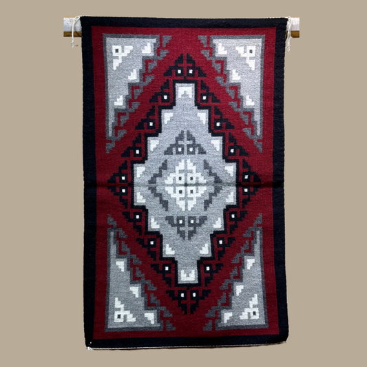 Navajo Ganado Rug by Shirley Joe – 48” x 31”