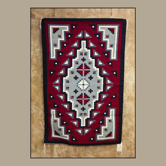 Navajo Ganado Rug by Shirley Joe – 50” x 32”