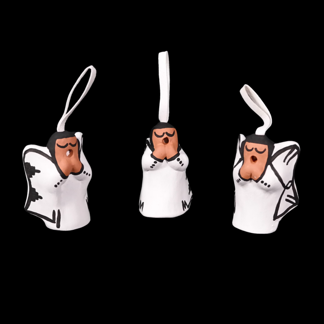 Southwestern Folk Art Pottery Angel Singing