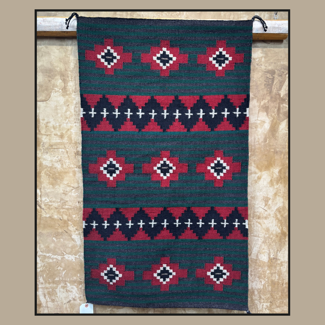 Navajo Revival Rug by Deanna Dean | Handwoven Native American Textile