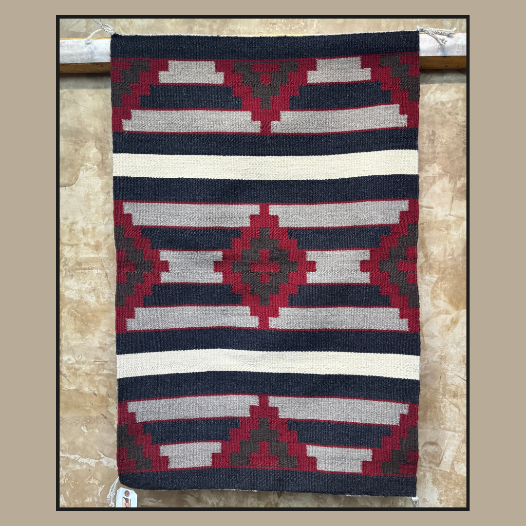 Navajo Revival Rug by Evelynn Joe | Handwoven Native American Textile