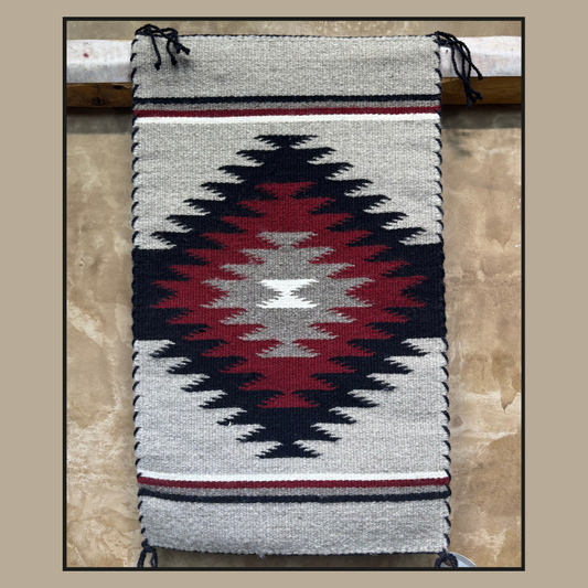 Navajo Revival Rug by Milicent Platero | Handwoven Native American Textile