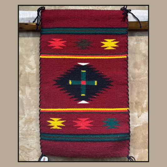 Navajo Revival Rug by Millicent Platero | Handwoven Native American Textile