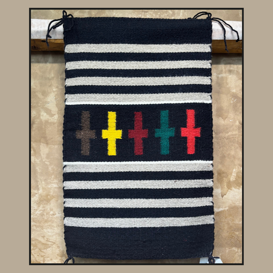 Navajo Revival Rug by Millicent Platero | Handwoven Native American Textile
