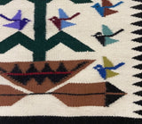 Navajo Bird Pictorial Rug